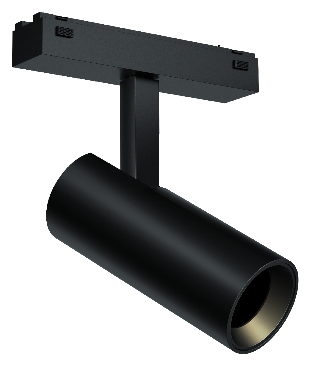 Трековый магнитный светильник iLedex Vision SMART 4825-042-D55-18W-38DG-BK