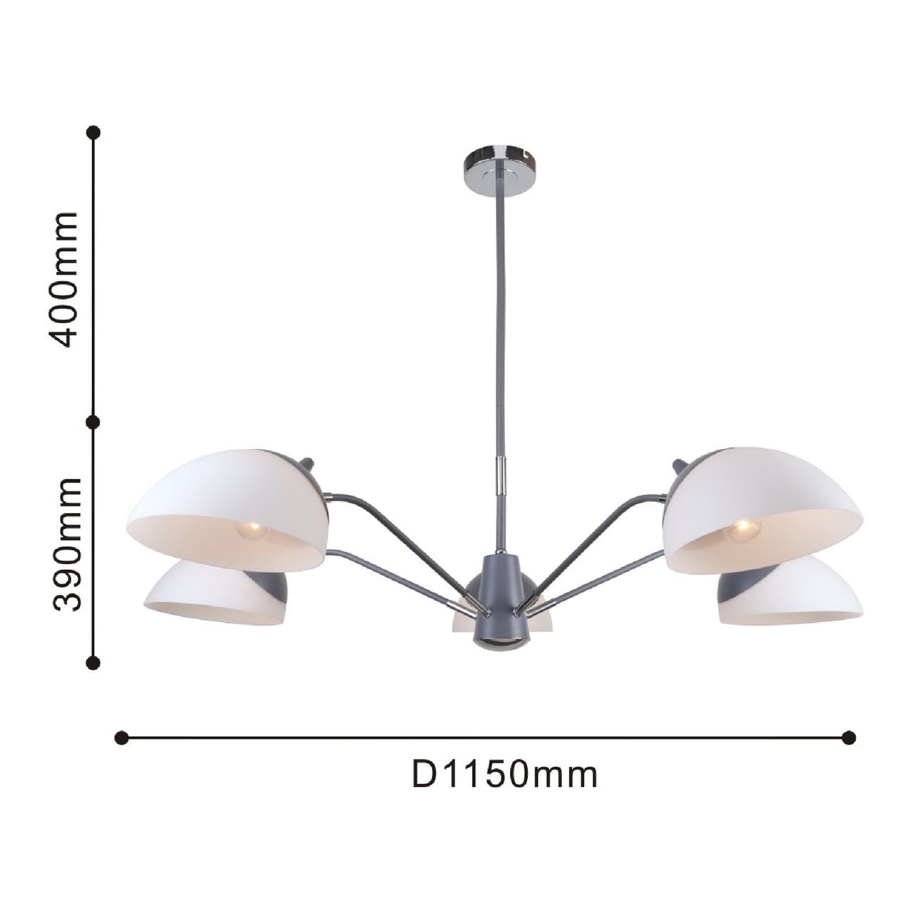 Люстра на штанге F-Promo Vitra 2687-5P