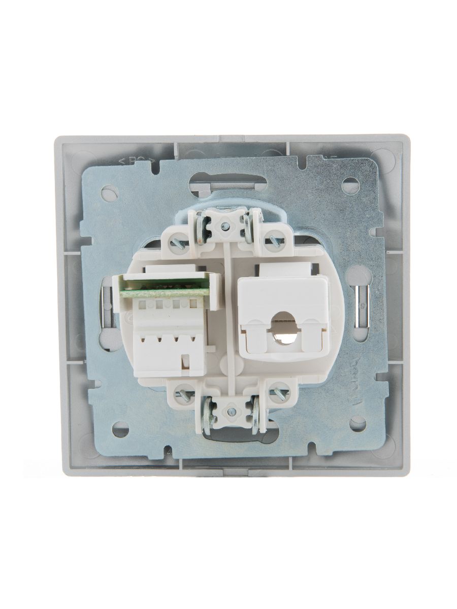 Розетка компьютер+телефон Lezard Mira 701-1010-143