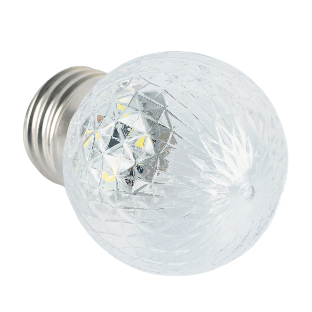 Лампа светодиодная Feron LB-385 шар прозрачный E27 1W 230V 6400K 52176