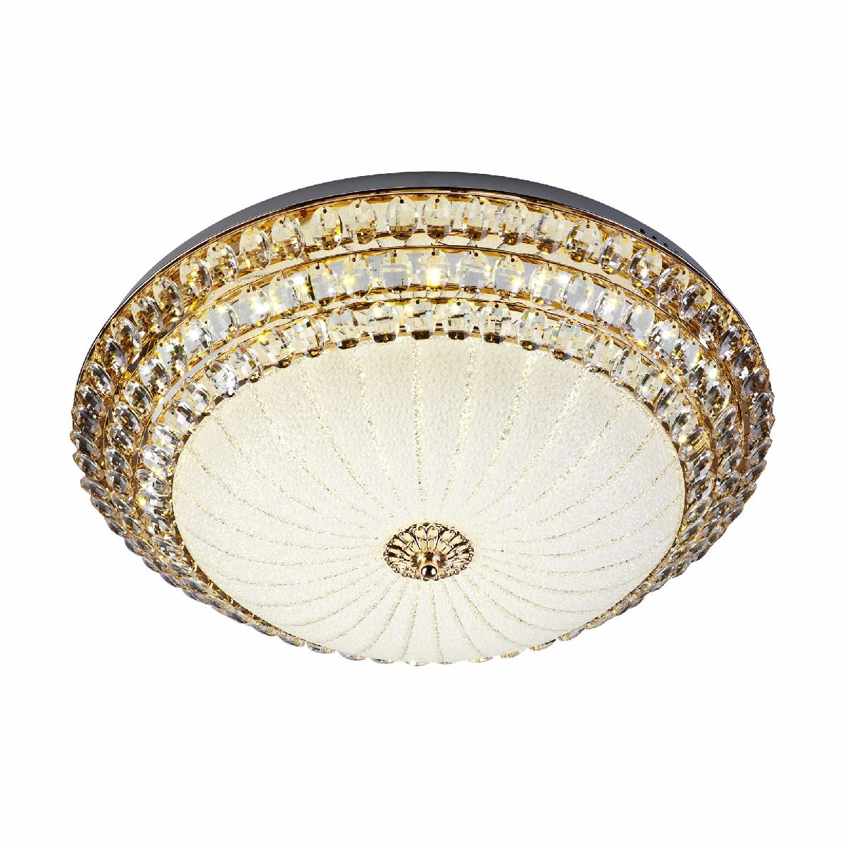 Потолочный светильник стеклянный LED4U L1101-750 GD