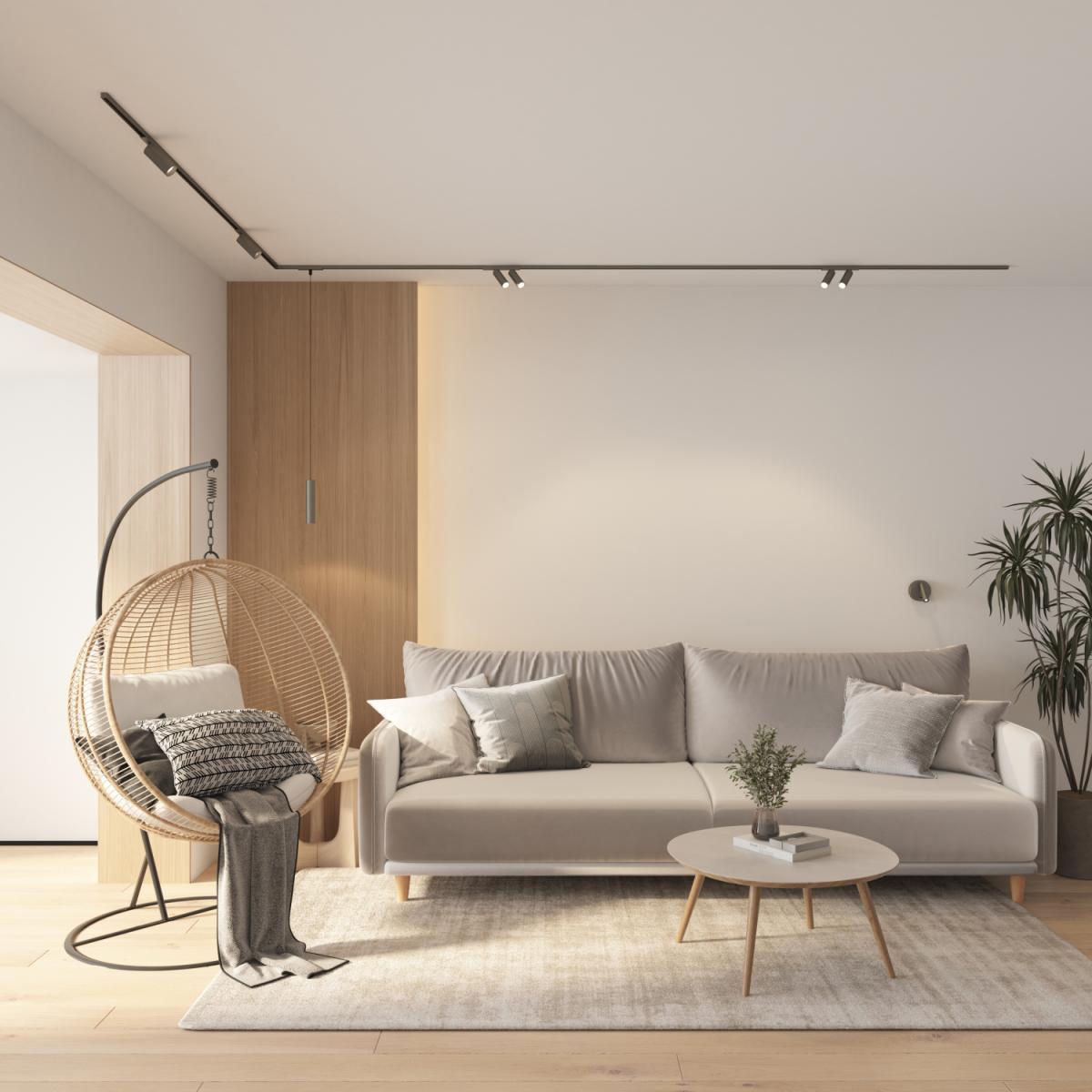 Трековый однофазный светильник Denkirs Shine spot DK5744-DN