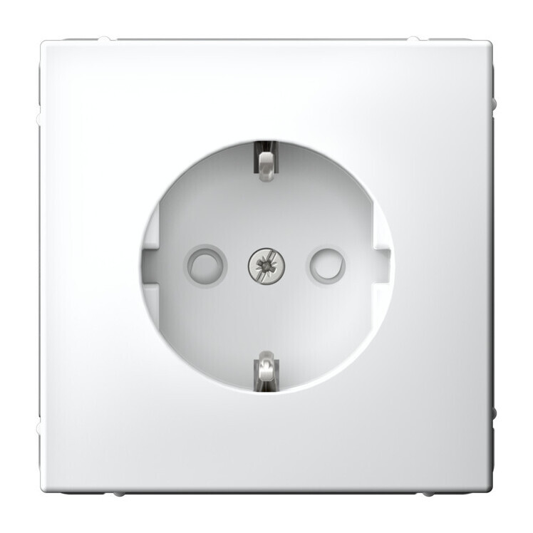 Розетка с заземлением со шторками, 16А, механизм, быстрозажим. клем. Systeme Electric ArtGallery Лотос GAL001345S