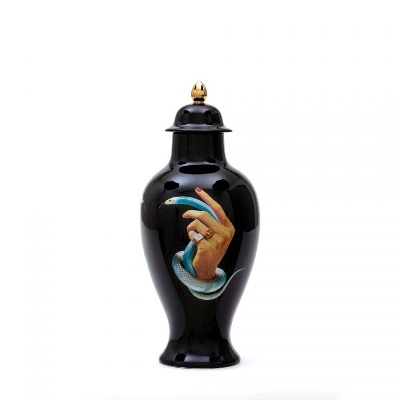 Ваза Hands with Snakes Seletti Toiletpaper Vase 9794
