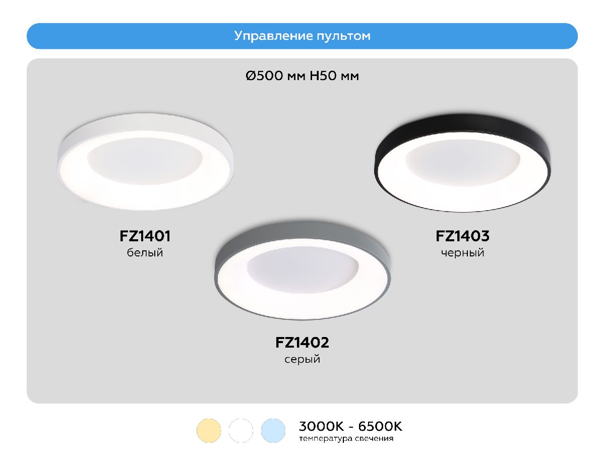 Потолочный светильник Ambrella Light Orbital Design FZ1402