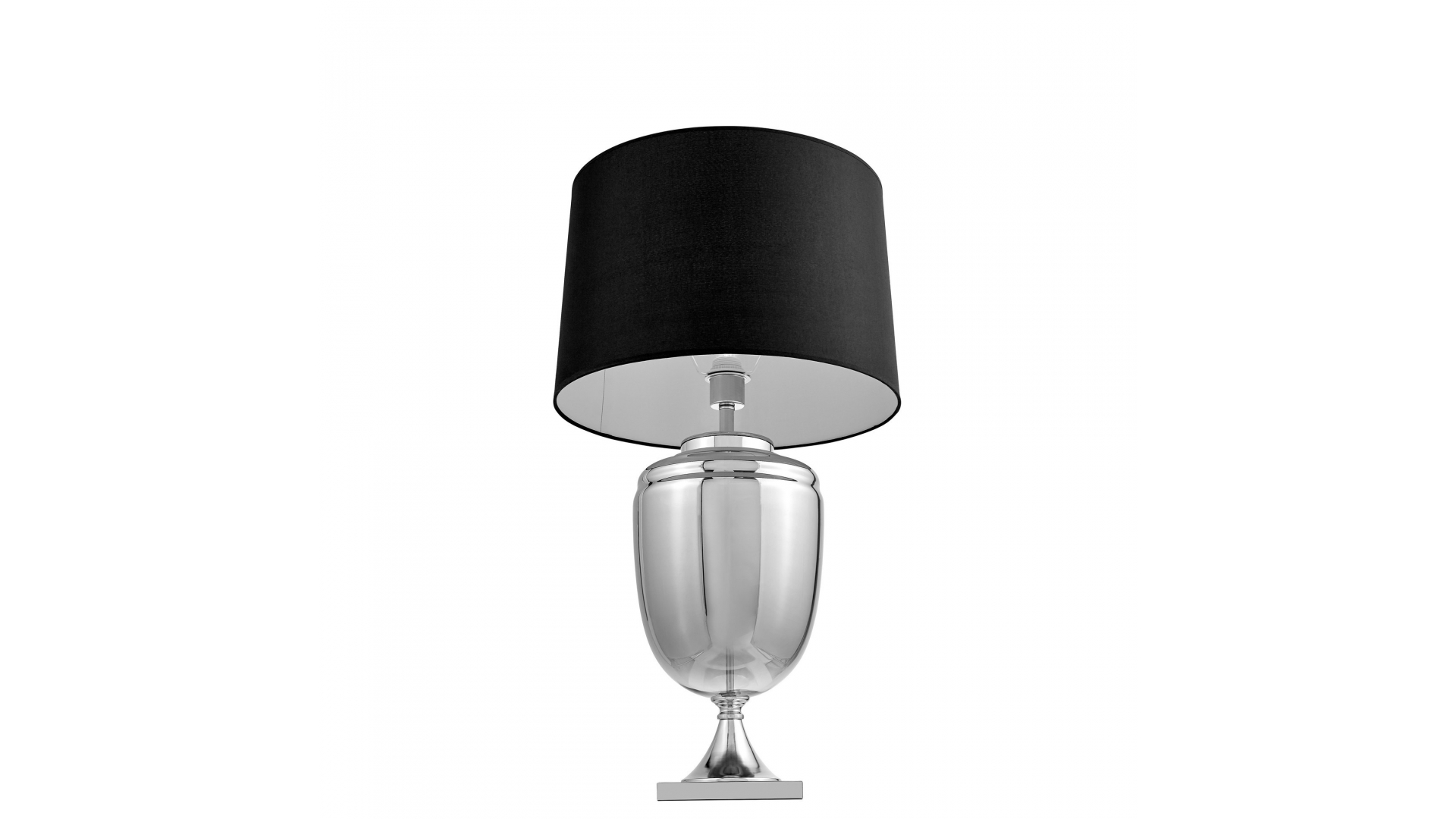 Настольная лампа Lumina Deco Olimpia LDT 304 CHR+BK