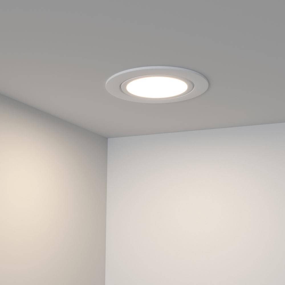 Мебельный светильник Arlight LTM-R60WH-Frost 3W Warm White 110deg