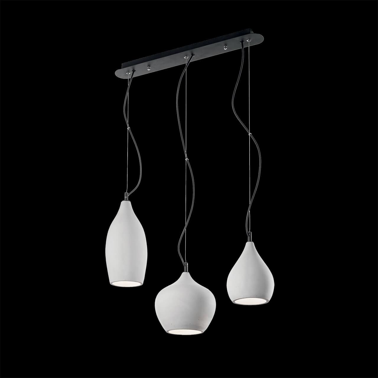 Подвесной светильник Ideal Lux Soft SP3 Cemento 179766