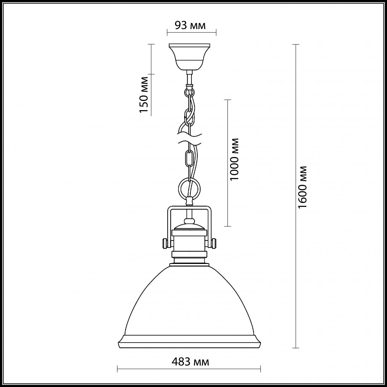 Подвесной светильник Odeon Light Talva 2901/1A
