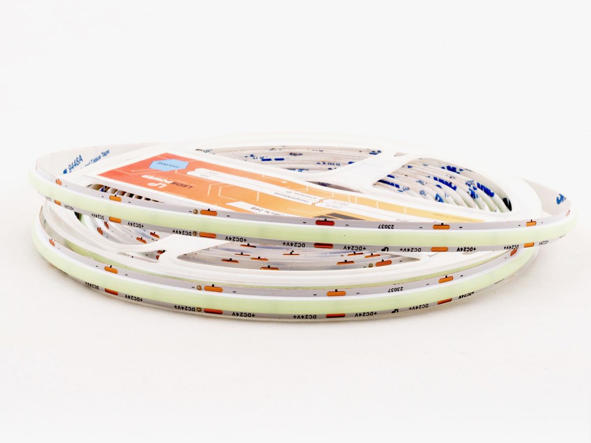 Светодиодная лента LEDS POWER NEW COB 256/м (11Вт/м) 24В голубая 006352