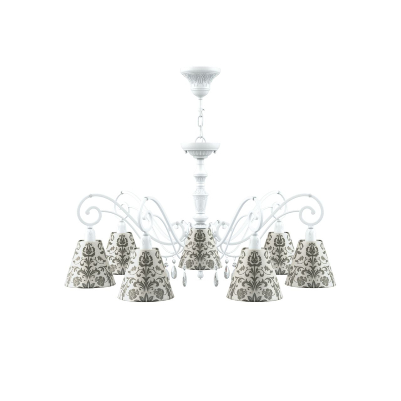 Подвесная люстра Lamp4you Classic E3-07-WM-LMP-O-1-CRL-E3-07-TR-DN
