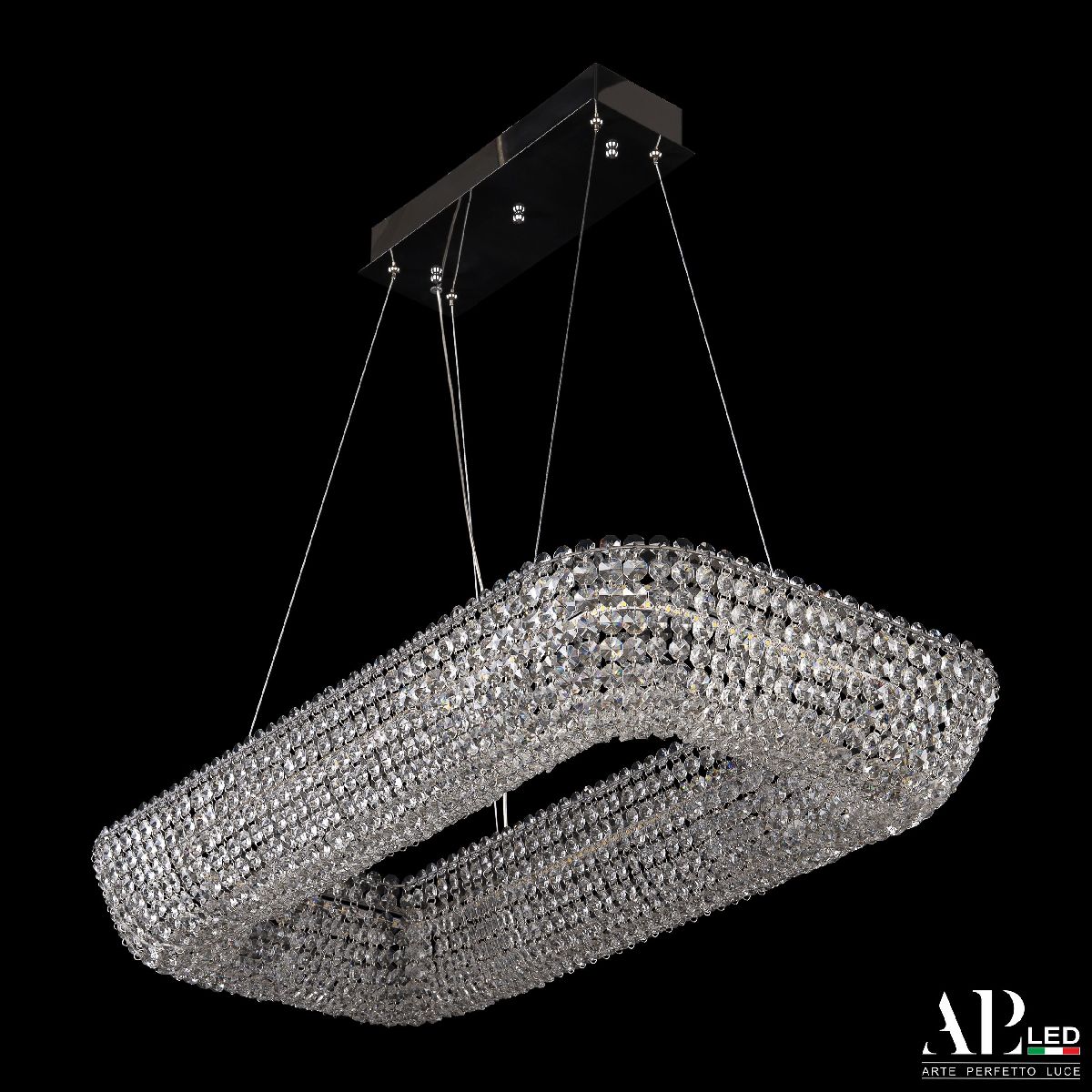 Подвесная люстра Arte Perfetto Luce Sicilia SH522.0.80.A.Ni.4000