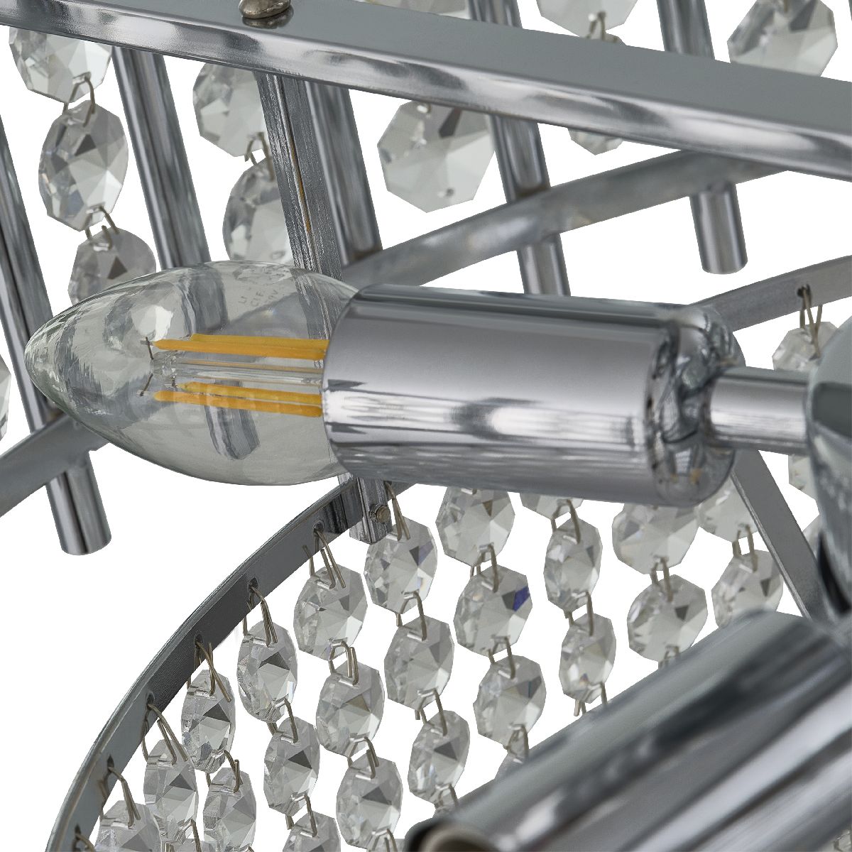 Люстра на штанге Arte Milano Sorrento 376109/9/300/570 CR