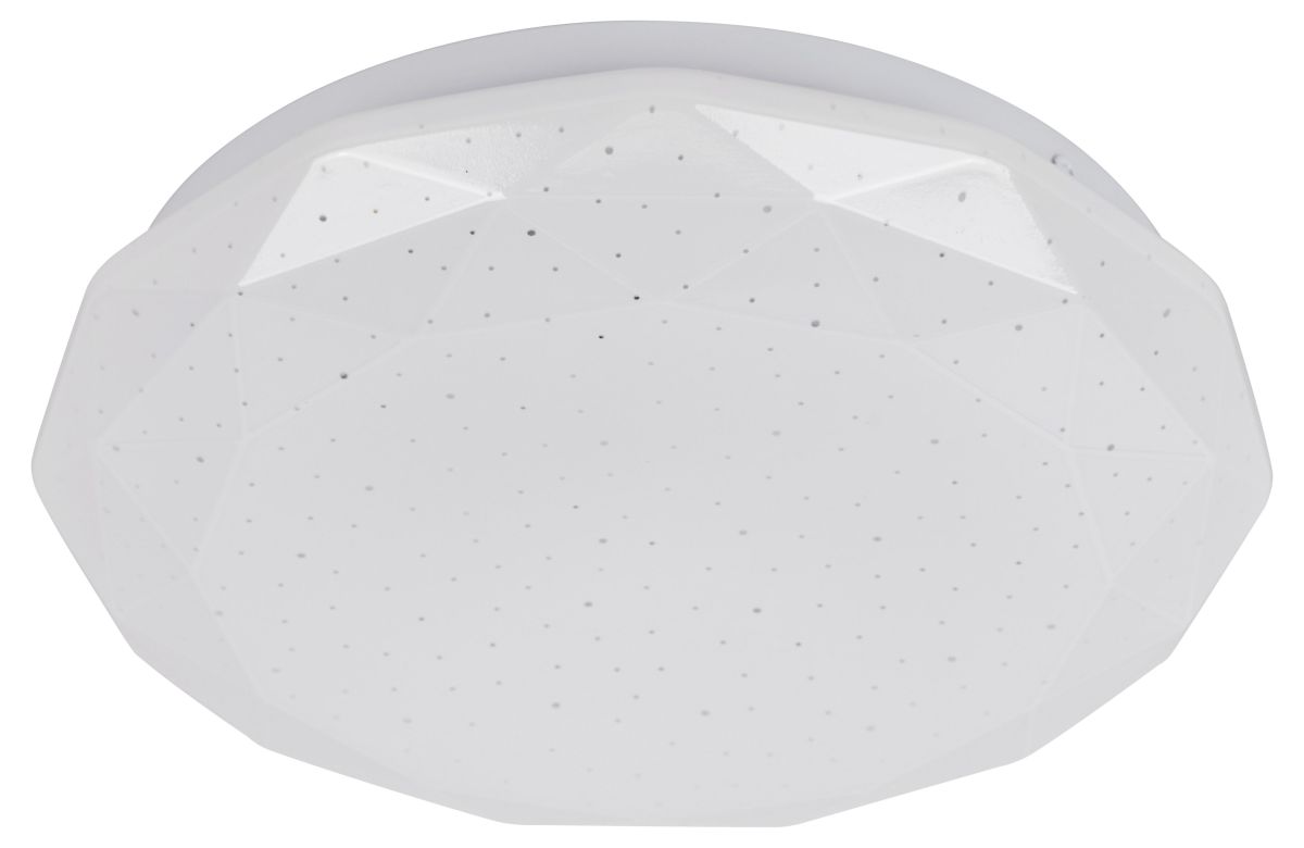 Потолочный светильник Эра Классик без ДУ SPB-6 WH 36W-6,5K Slim Sparkle