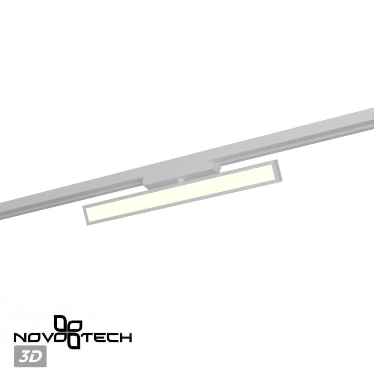 Трековый однофазный светильник с переключателем цв. температуры Novotech Port Stratus 359782