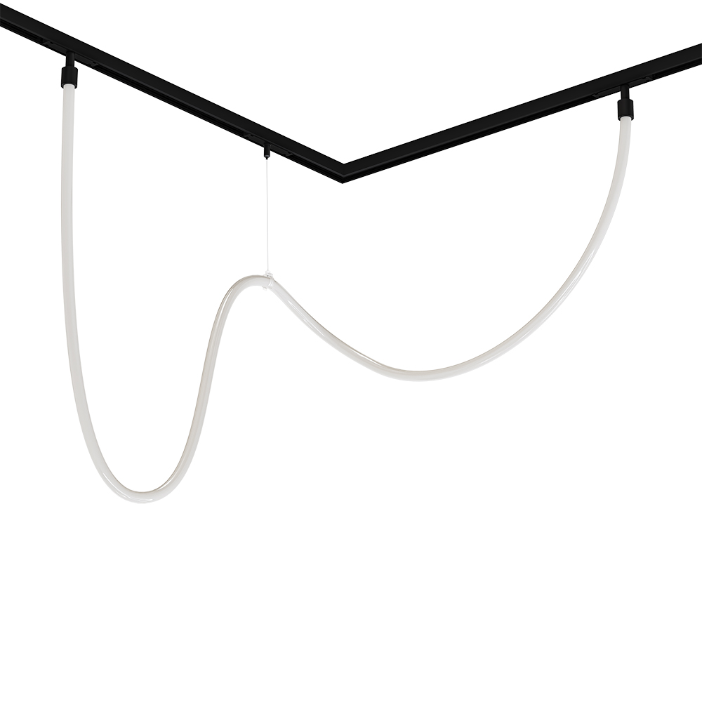 Магнитный трековый светильник Arte Lamp Loop A4910PL-1BK УЦ