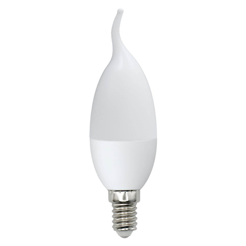 Лампа светодиодная (UL-00000307) Volpe E14 6W 4100K матовая LED-CW37-6W/NW/E14/FR/O