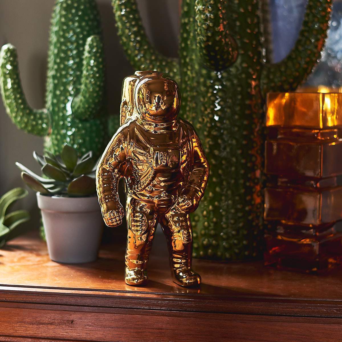 Ваза Starman Gold Seletti Cosmic Diner 10933