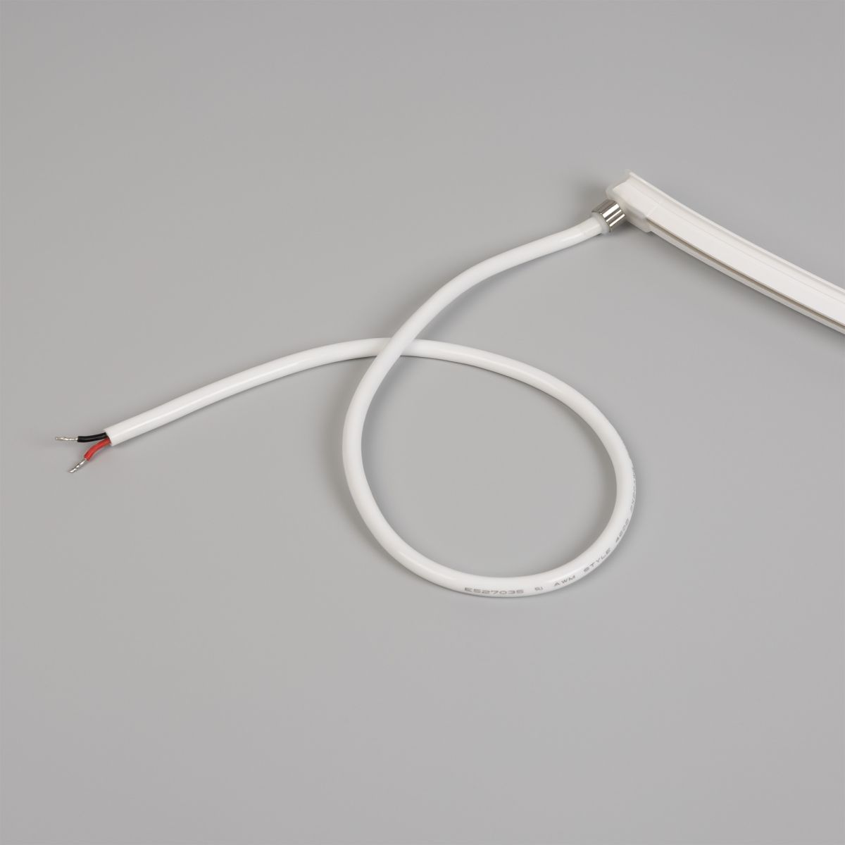 Светодиодная лента герметичная Arlight MOONLIGHT-3D-T-X544-10x10mm 24V Day4000 (8 W/m, IP67, 5m, wire x1) (Вывод боковой) 049471