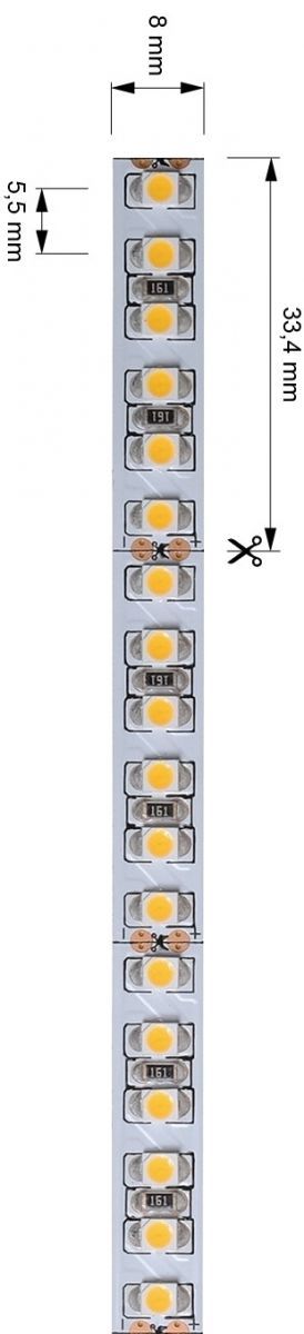 Светодиодная лента Deko-Light 24В 3528 65Вт 3000K 5м IP20 840179