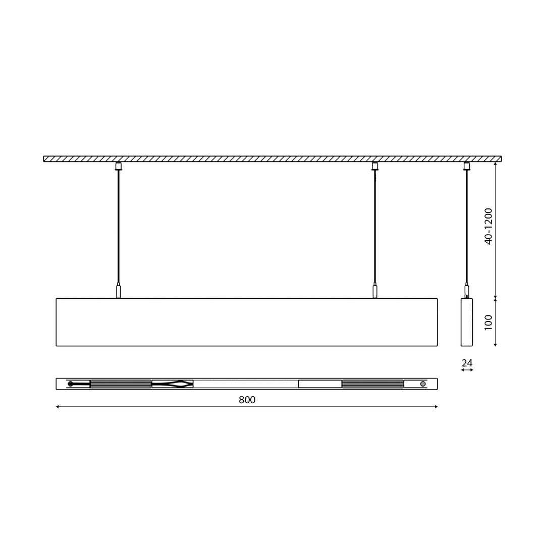 Подвесной светильник Lumker W20-OREHPEK-80-10 004001