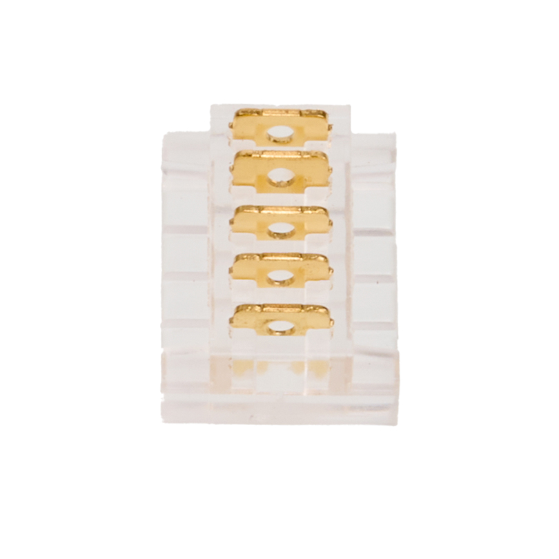 Коннектор последовательный для ленты SMD RGBW шириной 12мм, комплект 3шт WOLTA WLS-5PIN-RGBW-12MM-I