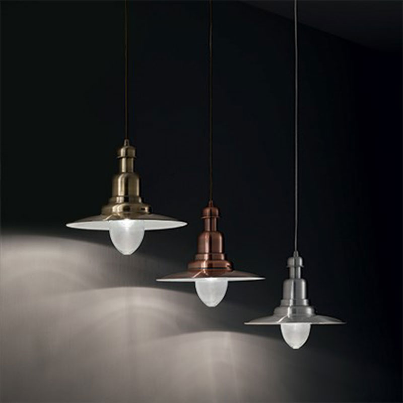 Подвесной светильник Ideal Lux Fiordi SP1 Rame 004983