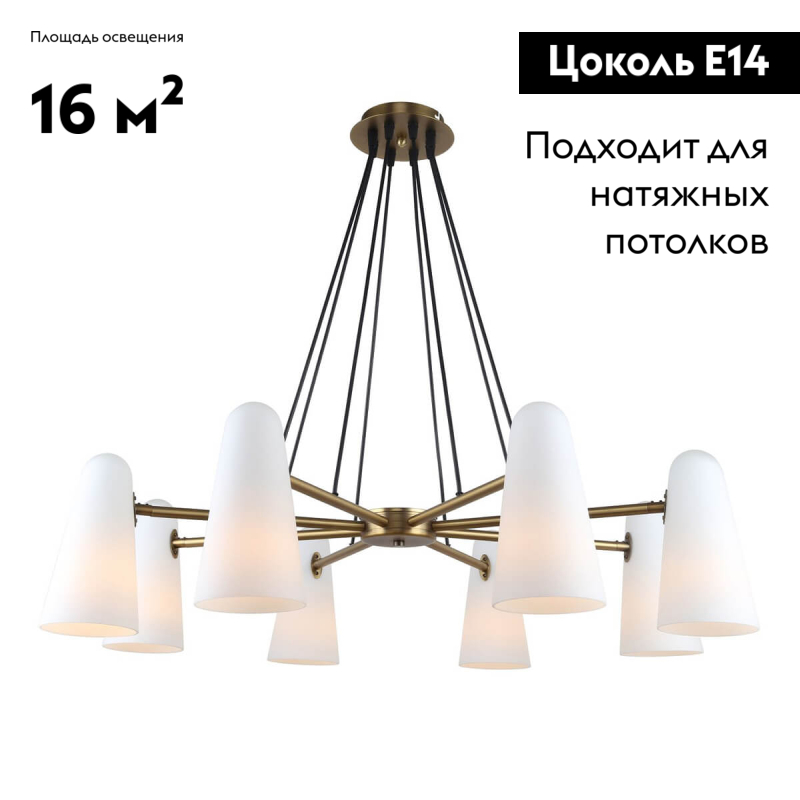 Подвесная люстра Favourite Vision 2763-8P