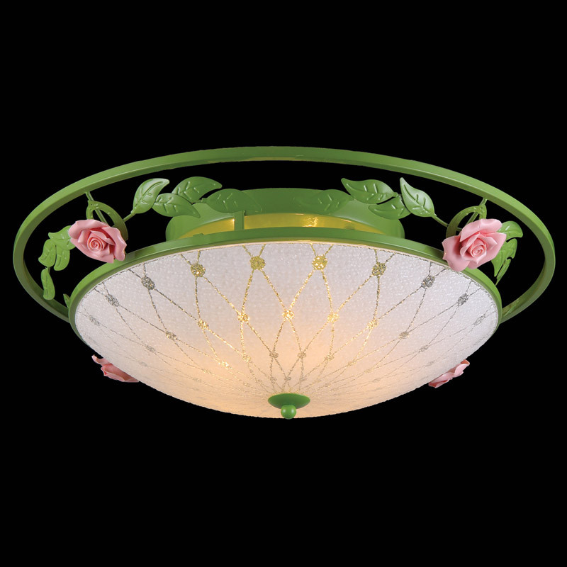 Потолочный светильник для спальни Natali Kovaltseva ROSE 11547/5С GREEN