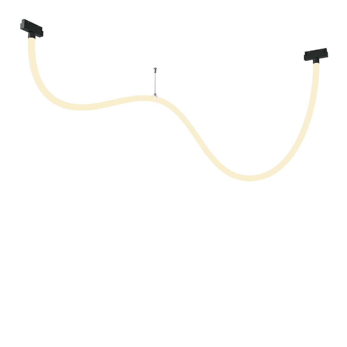 Трековый магнитный светильник белый Maytoni Tau TR101-2-50W3K-B