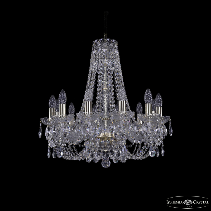 Подвесная люстра Bohemia Ivele Crystal 1406/12/195/h-60 G