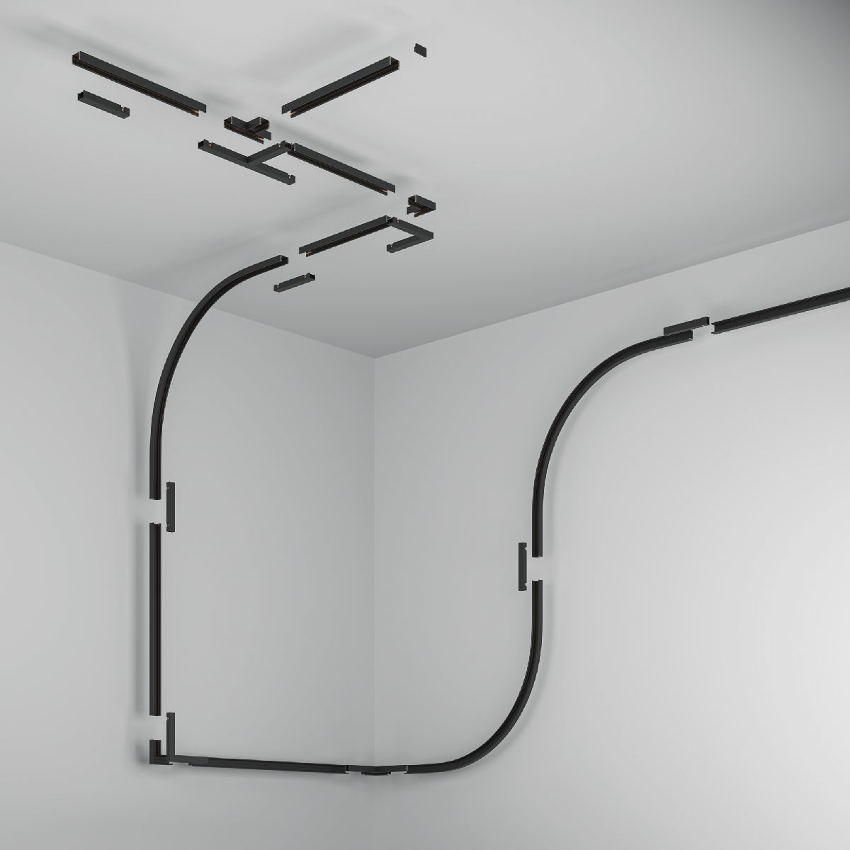 Шинопровод накладной Maytoni Busbar trunkings Basity TRX172-113B
