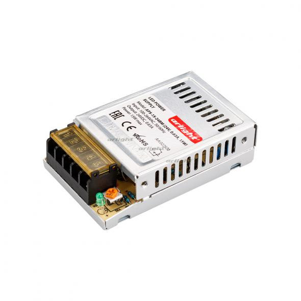 Блок питания Arlight APS-15-24BM (24V, 0.63A, 15W) 022920
