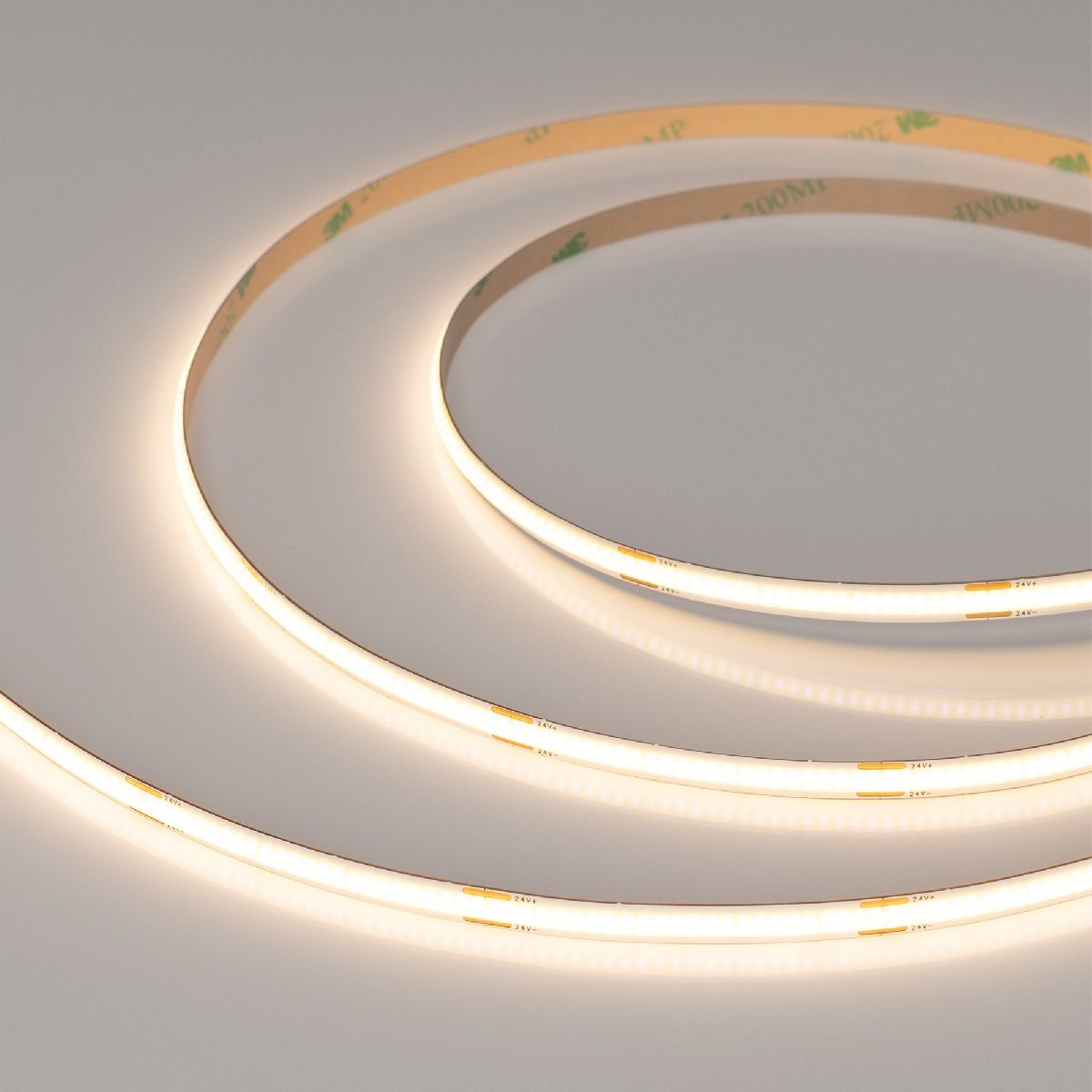 Светодиодная лента Arlight COB-X480-6mm 24V Warm3000 6 W/m, IP20, CSP, 4m 039054