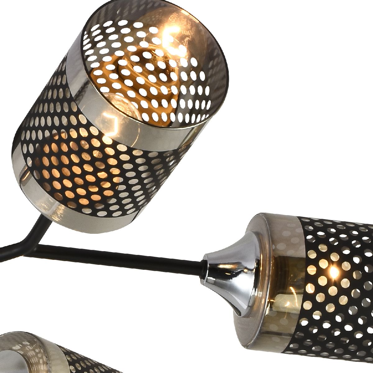 Люстра на штанге Reluce 01405-3.3-06B BK+CR