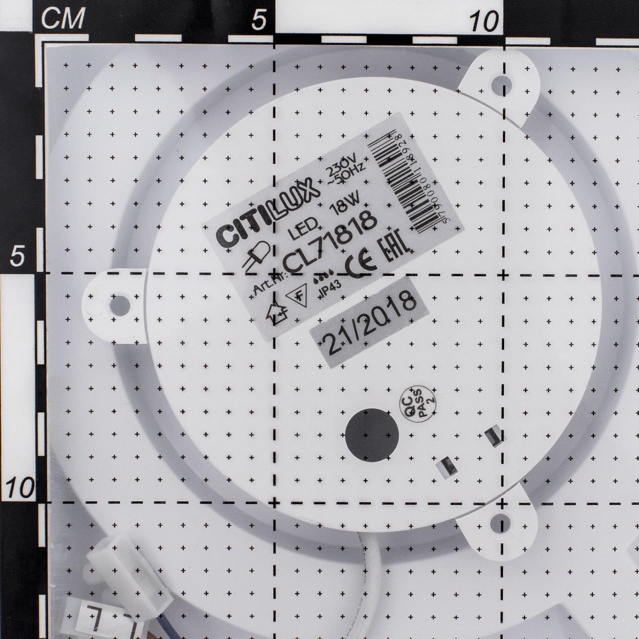 Потолочный светодиодный светильник Citilux Альпина CL718K22 в Москве