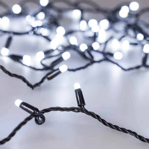 Светодиодная гирлянда Arlight ARD-String-Classic-1000-Black-100LED-Milk-Pulse White 031652