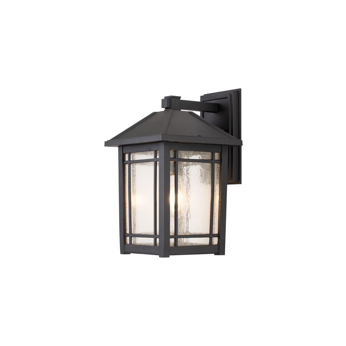 Настенный уличный светильник Quoizel Cedar point QZ-CEDAR-POINT-L-BK