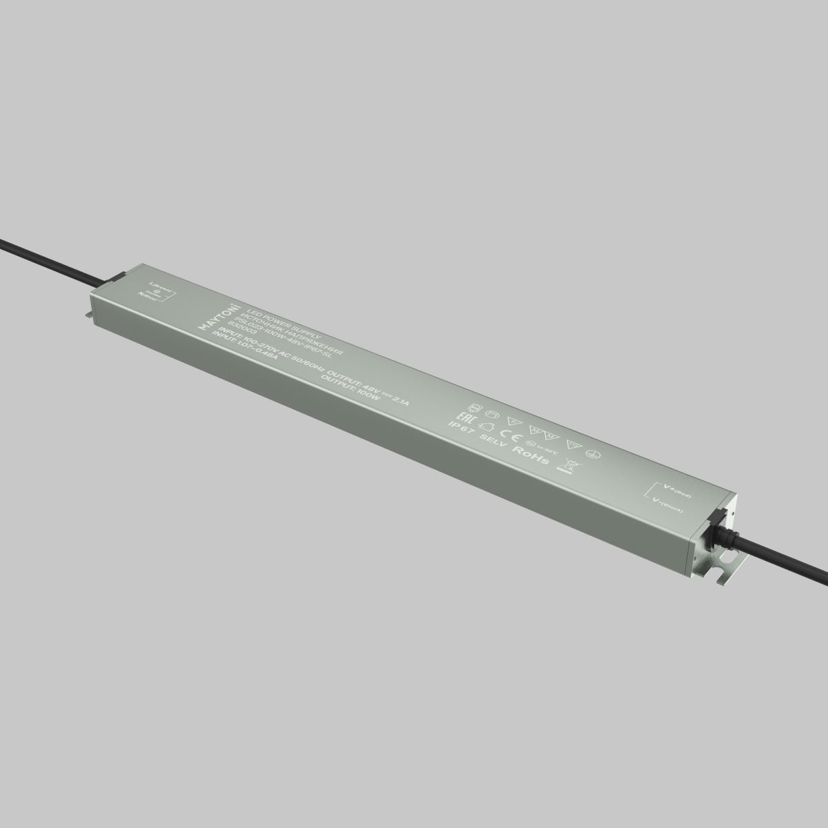Блок питания Maytoni Led Strip PSL023 48В 100Вт IP 67 832003
