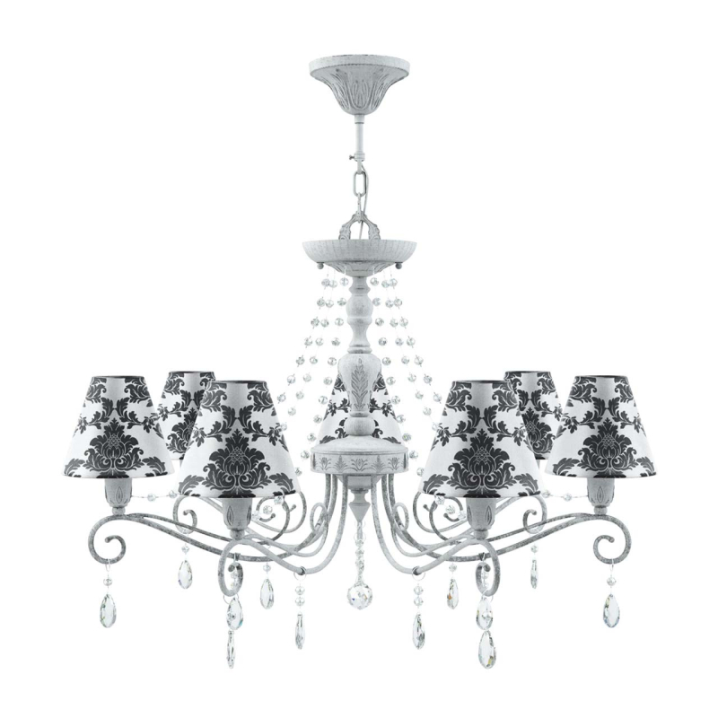 Подвесная люстра Lamp4you Provence E4-07-G-LMP-O-2-CRL-E4-07-TR-UP