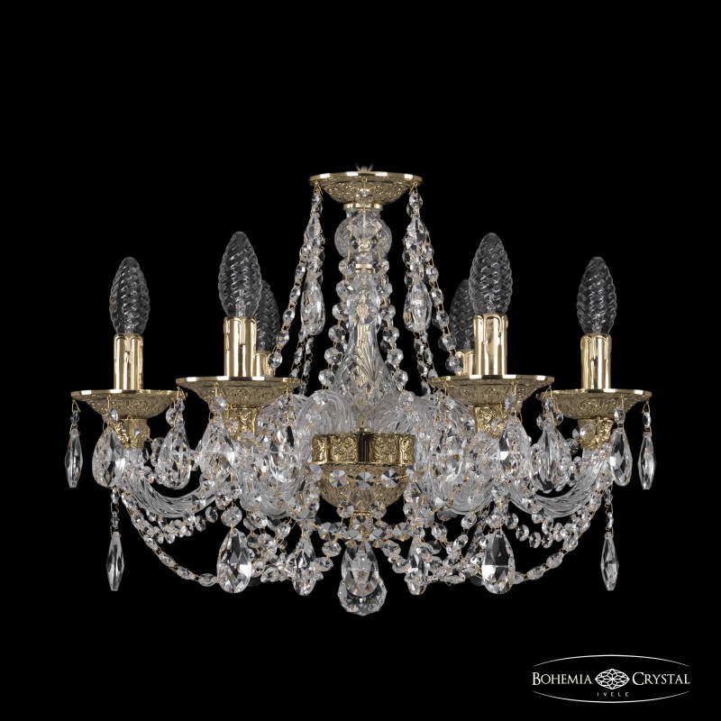 Подвесная люстра Bohemia Ivele Crystal 16106/6/165 G