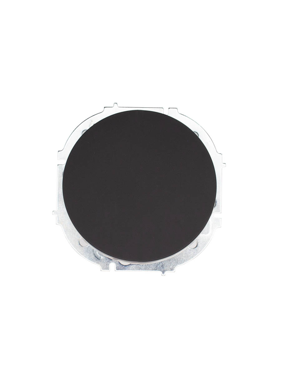 Выключатель чёрный бархат Lezard Osen 743-4288-100