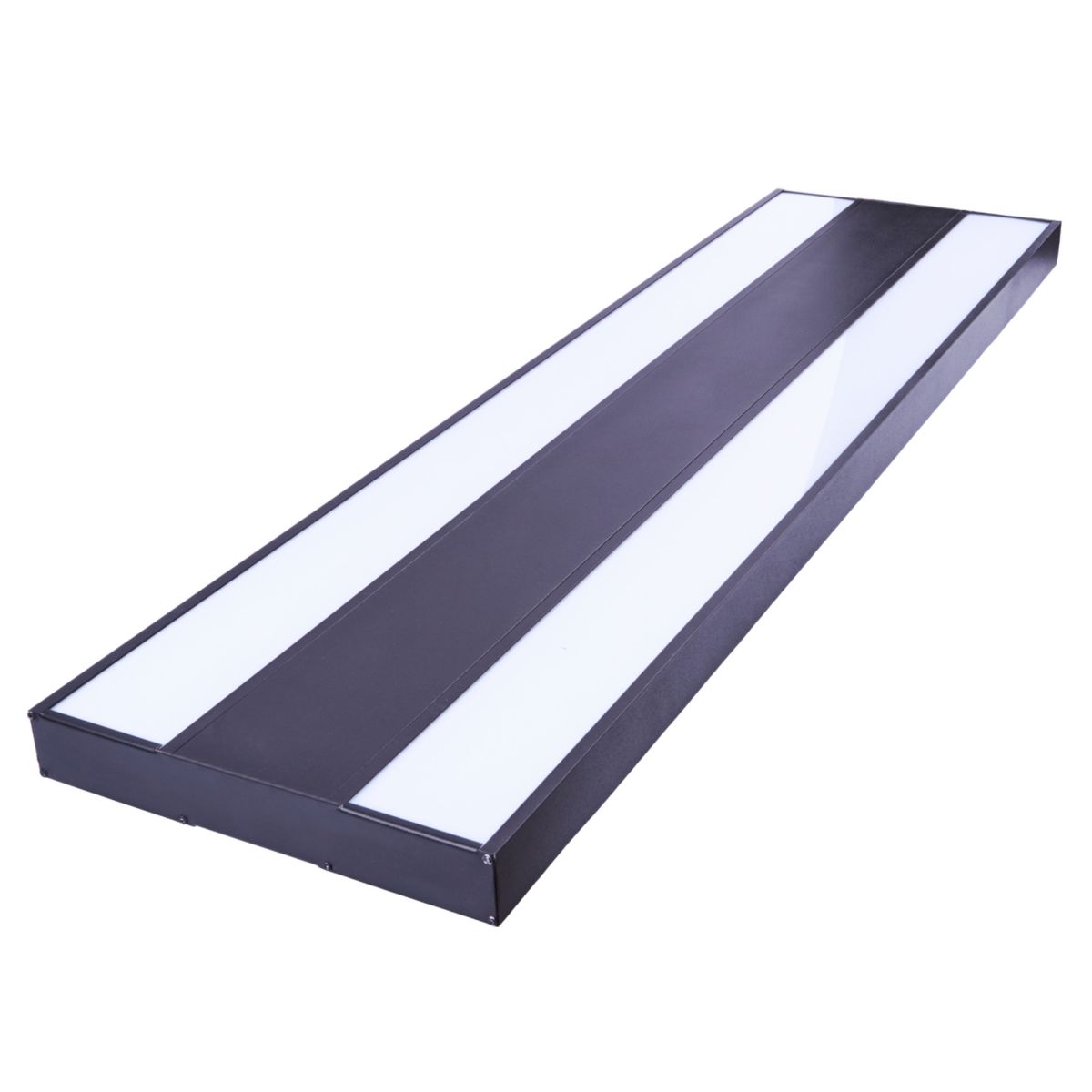 Светодиодная панель Uniel UL-00012597 ULO-K16B 2x22W/4000K/L100 5W/RGB IP44 BLACK