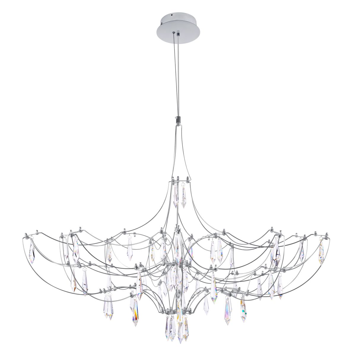 Подвесная люстра Loft IT Mira 10589/900 Silver Asfour