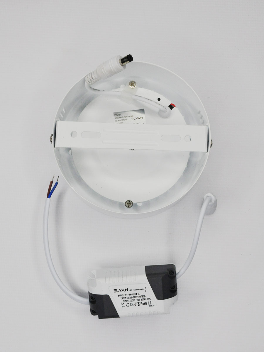 Настенно-потолочный светильник Elvan NLS-702R-6W-NH-Wh