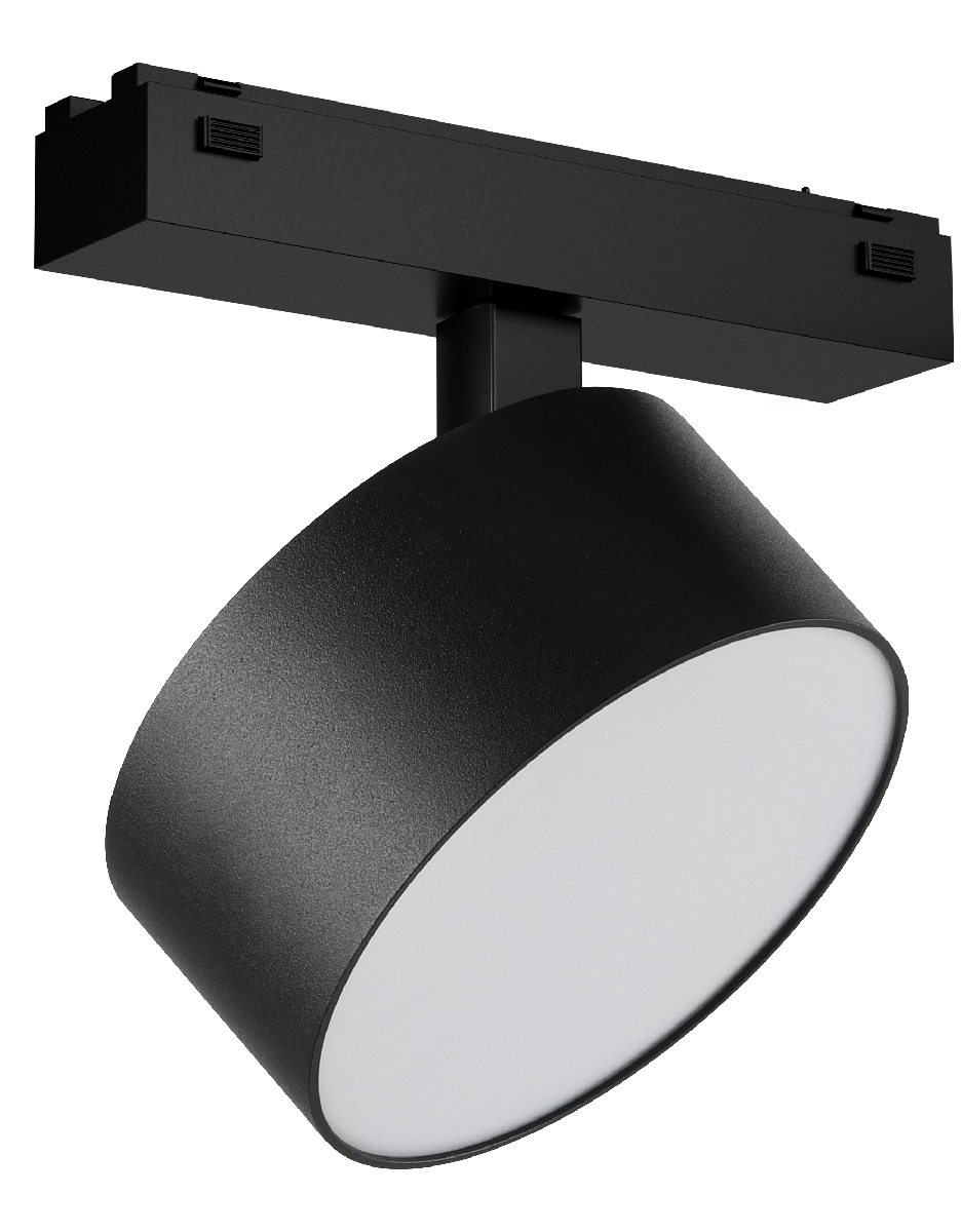Трековый магнитный светильник iLedex Vision 4825-047-D120-15W-110DG-4000K-BK