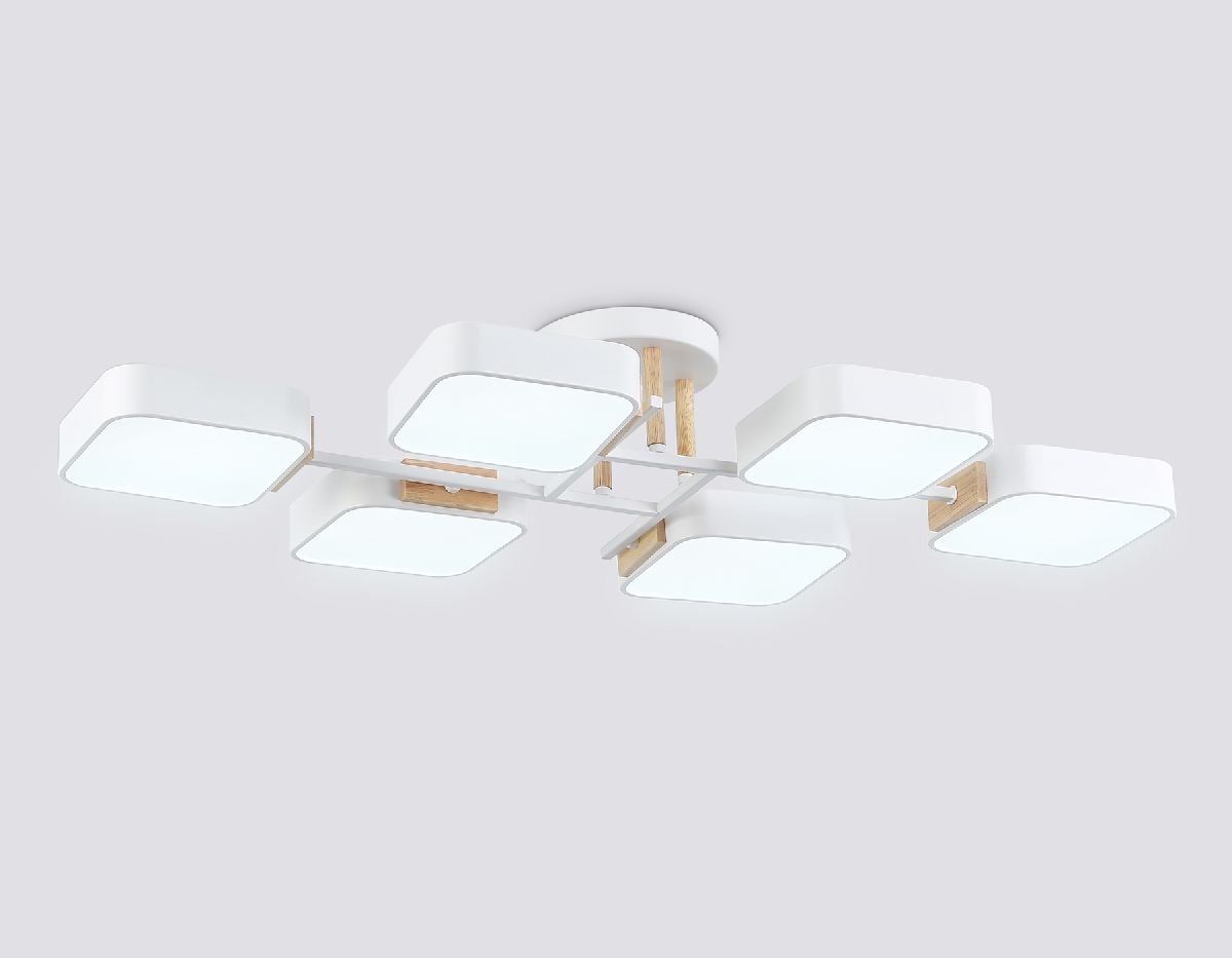 Потолочная люстра Сканди Ambrella Light Linetech Comfort FL4886