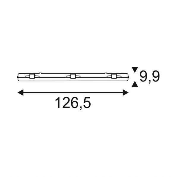 Уличный светильник SLV Big Theo Ceiling Out 229555