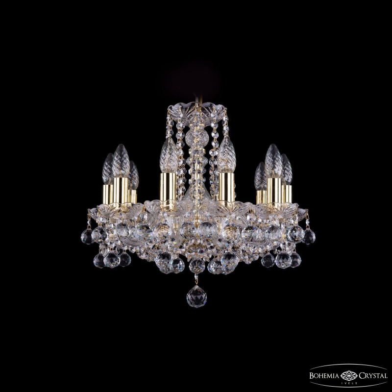 Подвесная люстра Bohemia Ivele Crystal 1402/10/141 G Balls