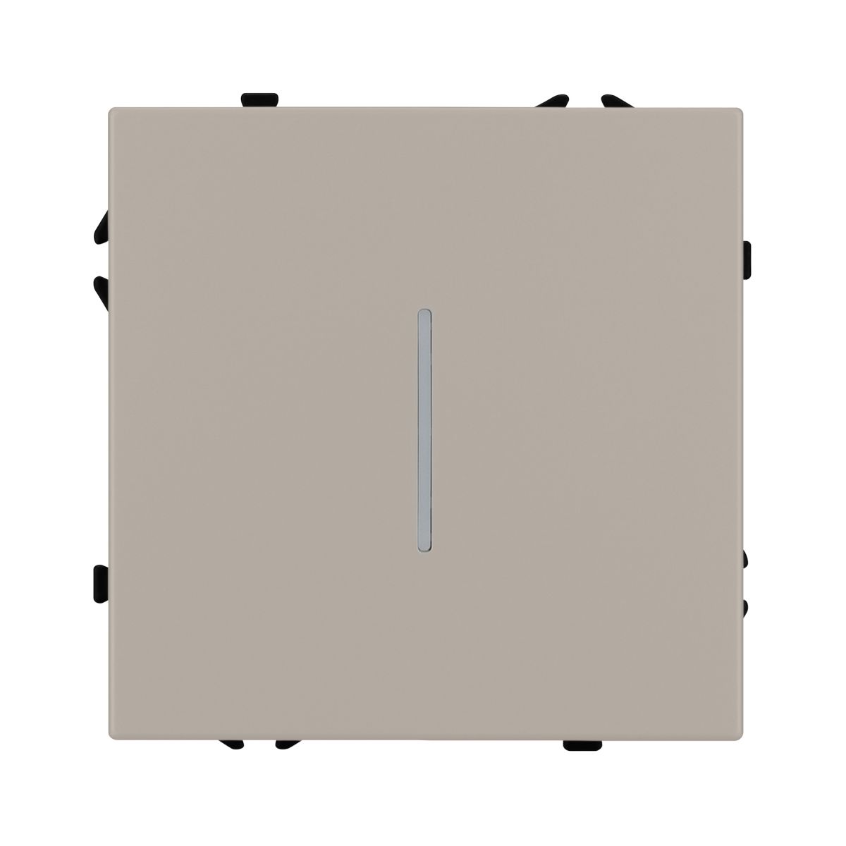 Выключатель проходной 1 кл подсветка софт-тач кашемир Arlight SWT-MKP1-SFPL-L-CA (250V, 10A) 059430(1)